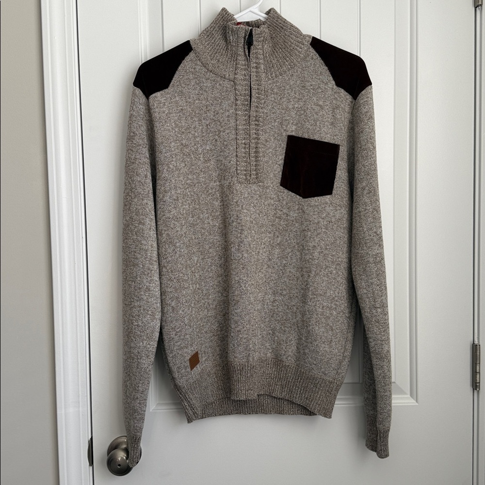 Buffalo David Bitton Zip Up Sweater